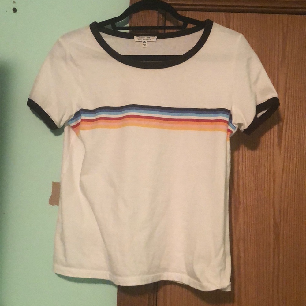 White stripe shirt